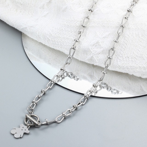 Stainless Steel TOU*S Necklace-CH221201-P14IEX