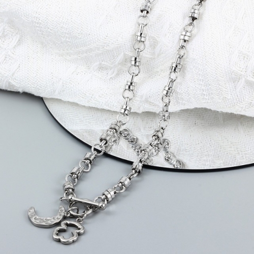 Stainless Steel TOU*S Necklace-CH221201-P13WQ0