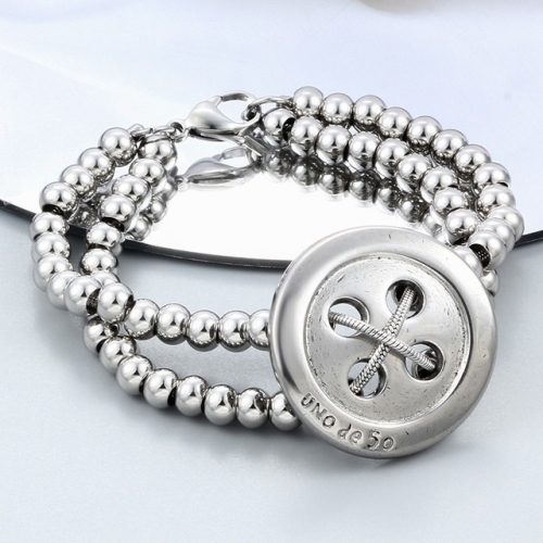 Stainless Steel uno de * 50 Bracelet-CH221201-P19IJJ