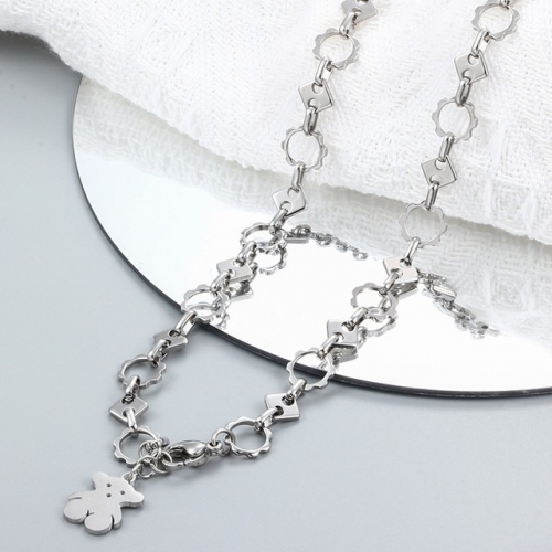 Stainless Steel TOU*S Necklace-CH221201-P13TS