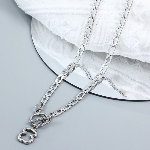 Stainless Steel TOU*S Necklace-CH230205-P13VFF