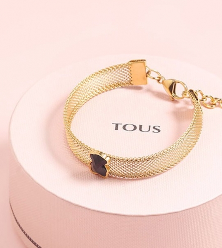 Stainless Steel TOU*S Bracelet-SN230206-TPCB8038-G-16