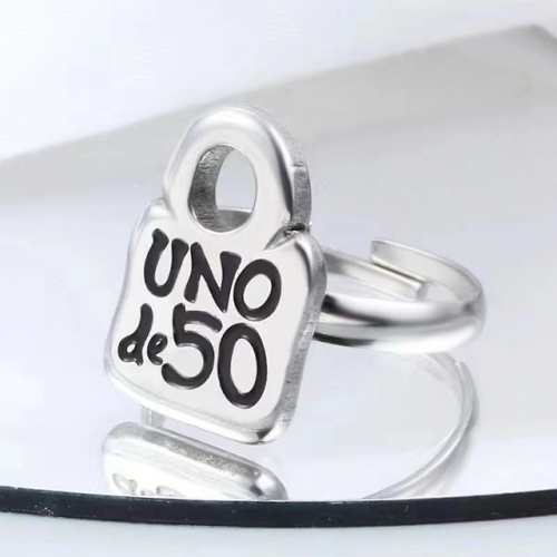 Stainless Steel uno de * 50 Ring-CH230205-P7Y75 (3)