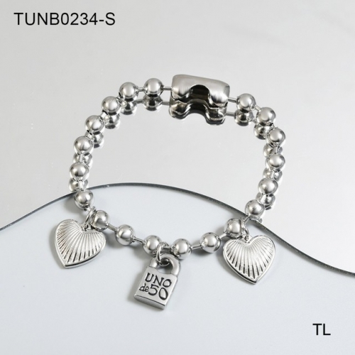 Stainless Steel uno de * 50 Bracelet-SN230206-TUNB0234-S-18