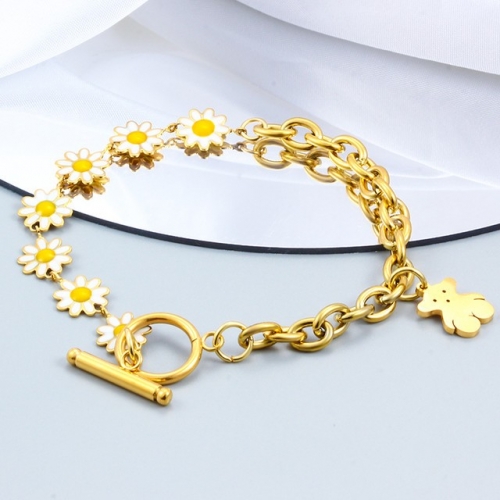 Stainless Steel TOU*S Bracelet-CH230205-P13IA