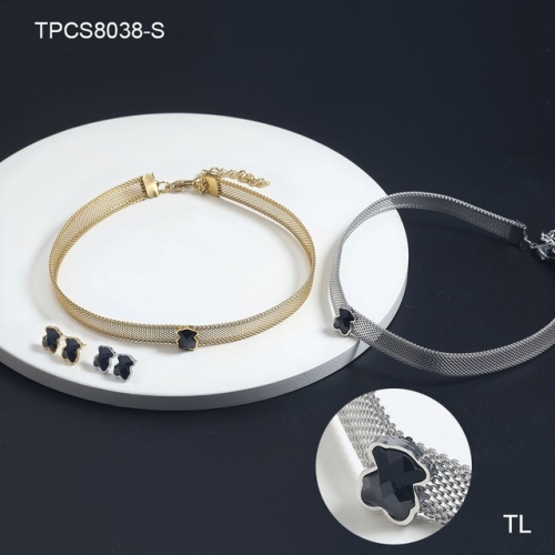 Stainless Steel TOU*S Set-SN230206-TPCS8038-S-20