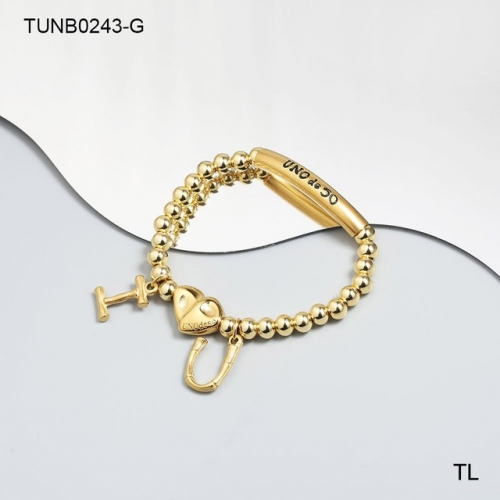 Stainless Steel uno de * 50 Bracelet-SN230206-TUNB0243-G-22.5