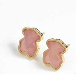 Stainless Steel TOU*S Earrings-SN230206-TPCE0022-G-P-10