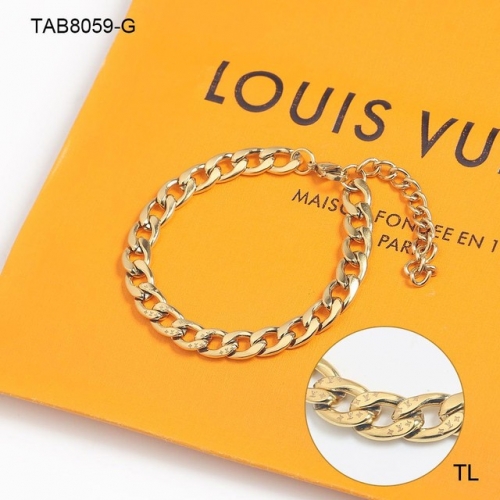 Stainless Steel Brand Bracelet-SN230206-TAB8059-G-15.5