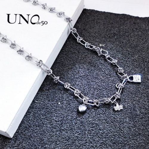 Stainless Steel uno de * 50 Necklace-HY230207-P19ZIL (2)