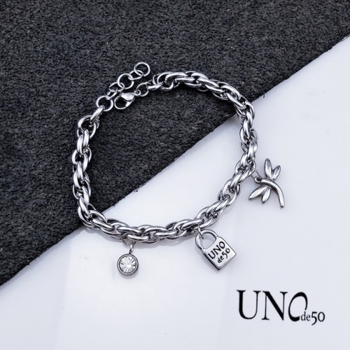 Stainless Steel uno de * 50 Bracelet-HY230207-P17ZT