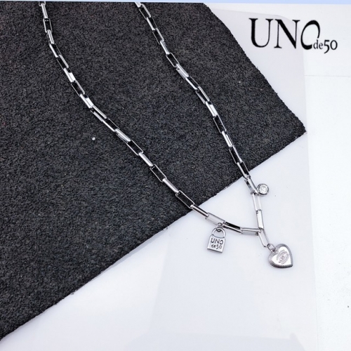 Stainless Steel uno de * 50 Necklace-HY230207-P17ZJ9 (3)