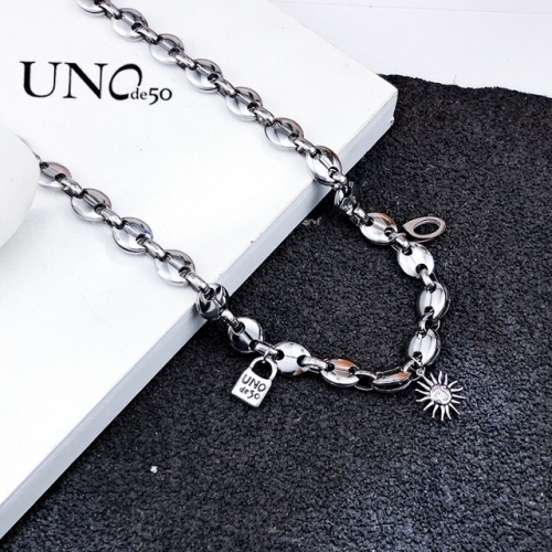 Stainless Steel uno de * 50 Necklace-HY230207-P19ZIL (8)