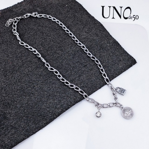 Stainless Steel uno de * 50 Necklace-HY230207-P17ZJ9 (9)