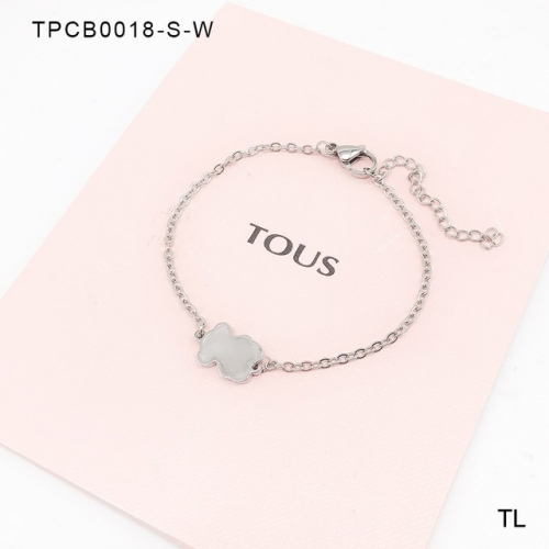 Stainless Steel TOU*S Bracelet-SN230207-TPCB0018-S-W