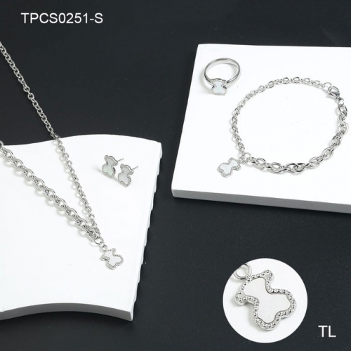 Stainless Steel TOU*S Set-SN230207-TPCS0251-S