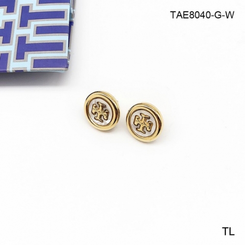 Stainless Steel Brand Earrings-SN230207-TAE8040-G-W