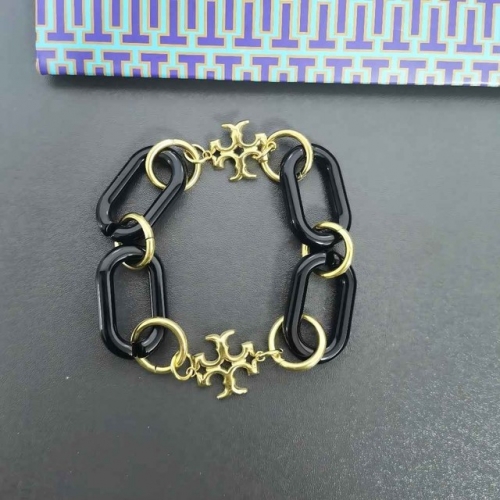 Stainless Steel Brand Bracelet-SN230207-TAB0007-G-B-2