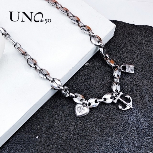 Stainless Steel uno de * 50 Necklace-HY230207-P19ZIL (10)