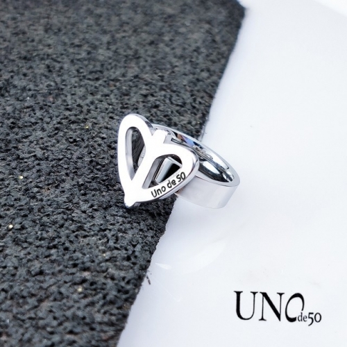 Stainless Steel uno de * 50 Ring-HY230207-P10zG