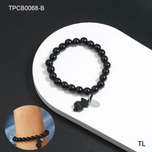 Stainless Steel TOU*S Bracelet-SN230207-TPCB0068-B