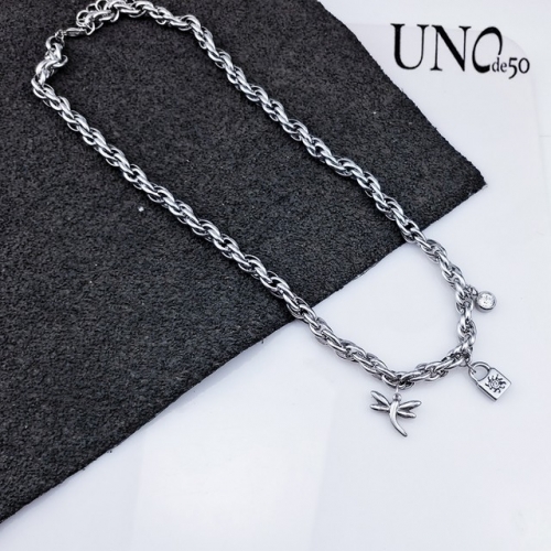 Stainless Steel uno de * 50 Necklace-HY230207-P17ZJ9 (1)