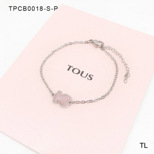 Stainless Steel TOU*S Bracelet-SN230207-TPCB0018-S-P