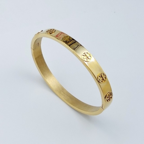 Stainless Steel Brand Bangle-HY230206-P18NN