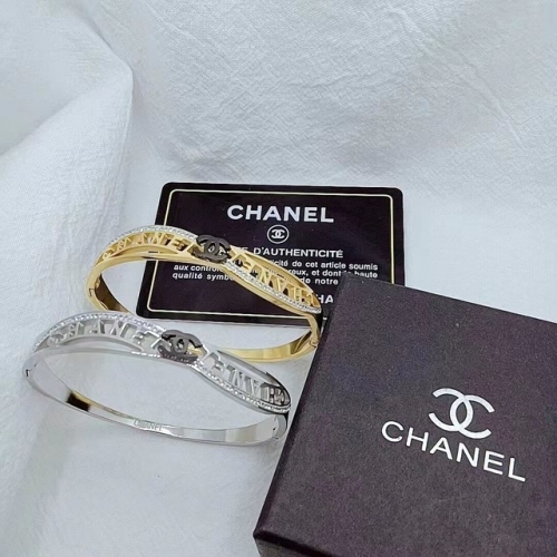 Stainless Steel Brand Bangle-XG230209-P22SU (49)