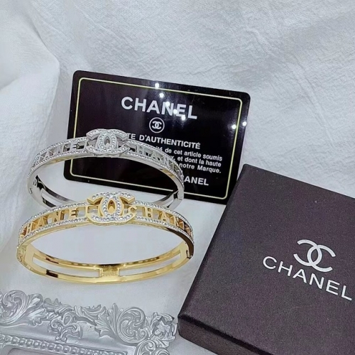 Stainless Steel Brand Bangle-XG230209-P22SU (56)