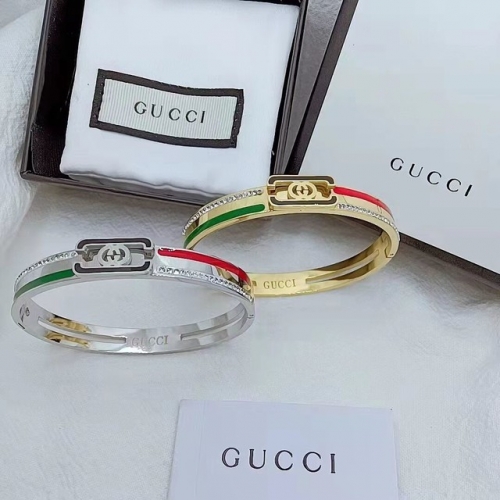 Stainless Steel Brand Bangle-XG230209-P22SU (59)