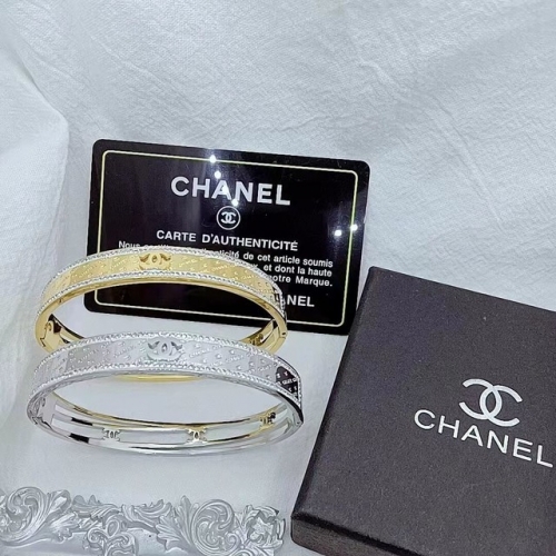 Stainless Steel Brand Bangle-XG230209-P22SU (52)