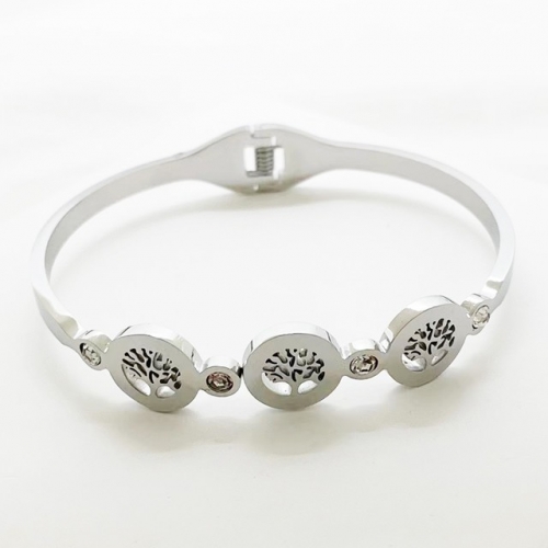 Stainless Steel Brand Bangle-RR230223-Rrs04246-23