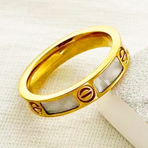 Stainless Steel Brand Ring-RR230223-Rr089-16