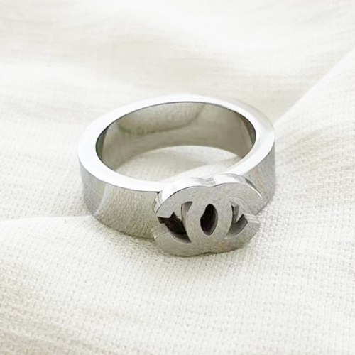 Stainless Steel Brand Ring-RR230223-Rr086-12