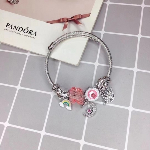 Stainless Steel Bracelet with alloy copper charms-DN230301-P9SJE (1)