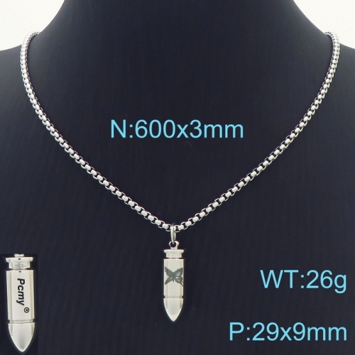 Stainless Steel Necklace-KK230313-KN231705-K--7