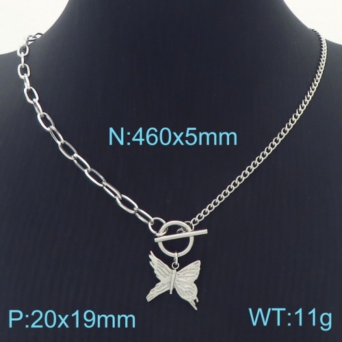 Stainless Steel Necklace-KK230313-KN231703-K--8