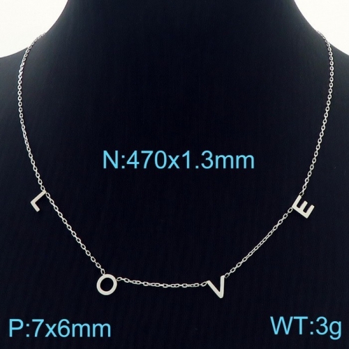 Stainless Steel Necklace-KK230313-KN231815-K--9