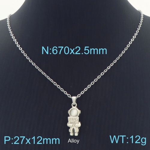 Stainless Steel Necklace-KK230313-KN231699-K--4