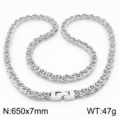 Stainless Steel Necklace-KK230313-KN234315-KFC--16