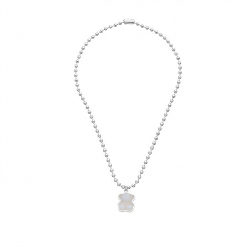 Stainless Steel Tou*s Necklace-HF230313-P7BNY (1)