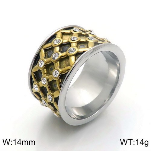 Stainless Steel Ring-KK230313-KR91367-GC--18 ，7-10#