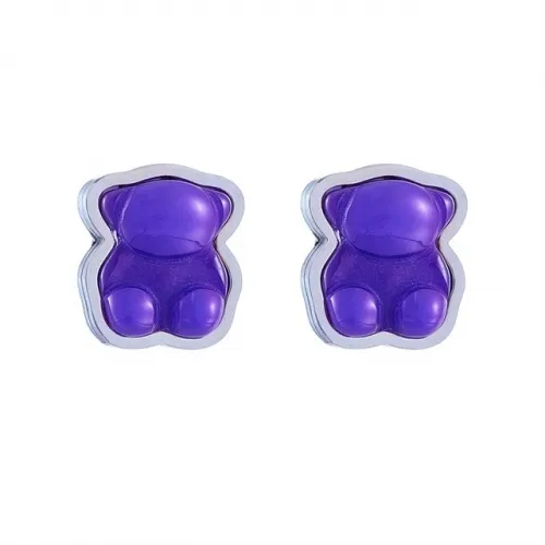 Stainless Steel Tou*s Earrings-HF230313-P7YO (4)
