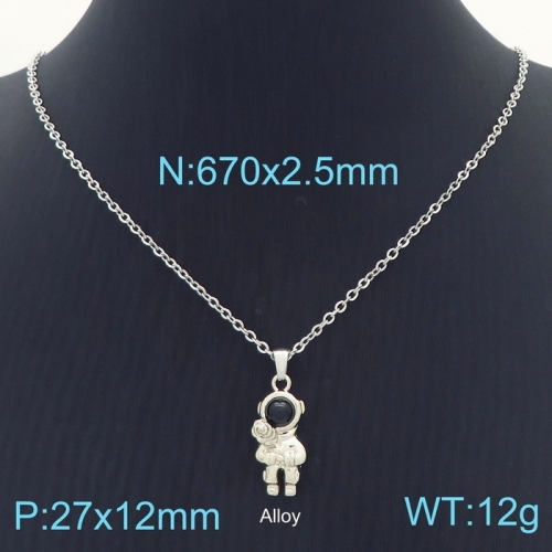 Stainless Steel Necklace-KK230313-KN231700-K--4