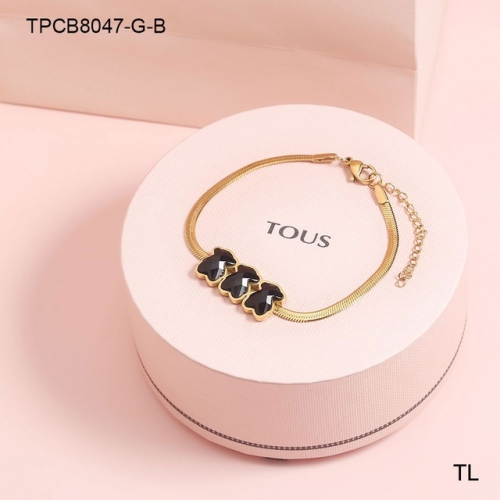 Stainless Steel TOU*S Bracelet-SN230320-TPCB8047-G-B-15