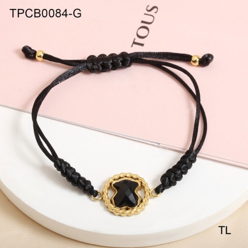 Stainless Steel TOU*S Bracelet-SN230320-TPCB0084-G-12.5