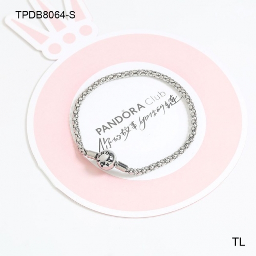 Stainless Steel Pandor*a Bracelet-SN230320-TPDB8064-S-17.5