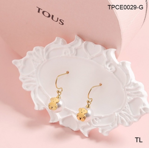 Stainless Steel TOU*S Earrings-SN230320-TPCE0029-G-14