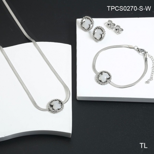 Stainless Steel TOU*S Set-SN230320-TPCS0270-S-W-24